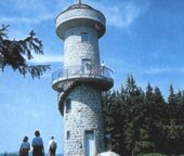 Brend observation tower (1150m = 3773 feet)